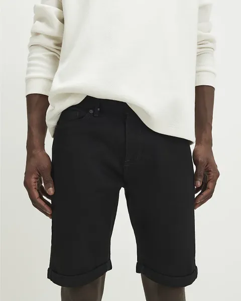 River Island Skinny Fit Stretch Denim Shorts