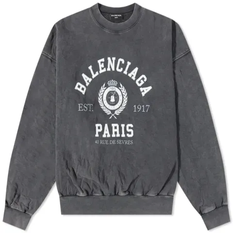 Varsity Logo Crew Sweat