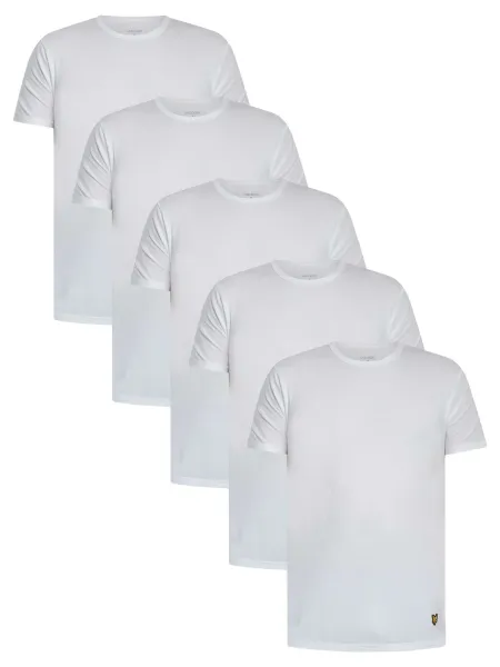 Lyle & Scott 5 Pack Basic Lounge T-Shirt