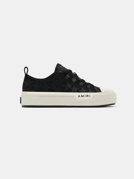 STARS COURT LOW - Black Black