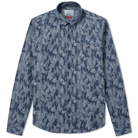 Heritage Indigo Camo Shirt