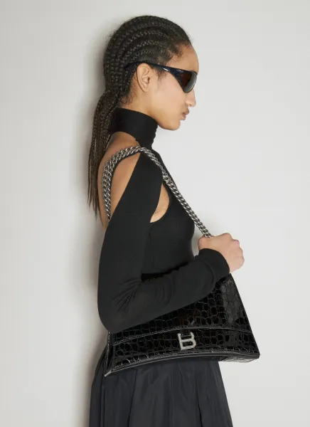 Medium Crush Chain Shoulder Bag