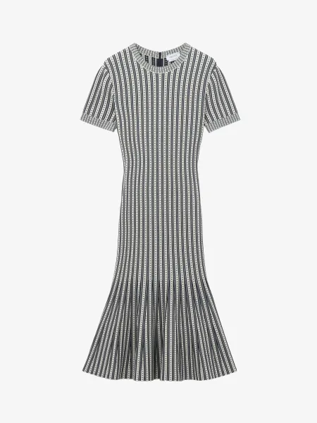 Striped Knit Dress