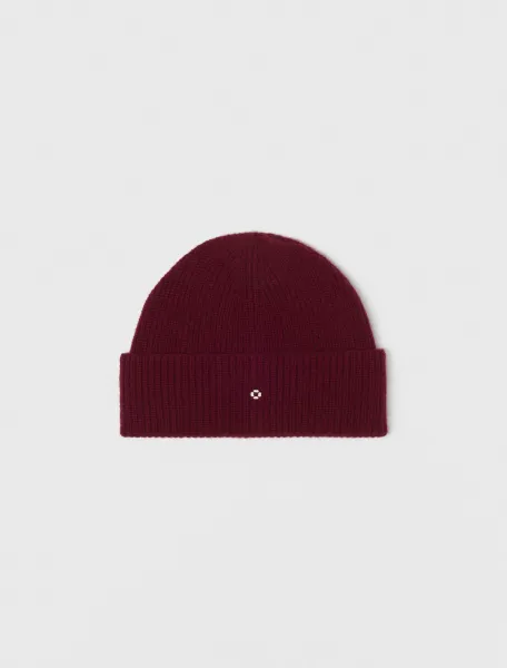 Wool and cashmere hat