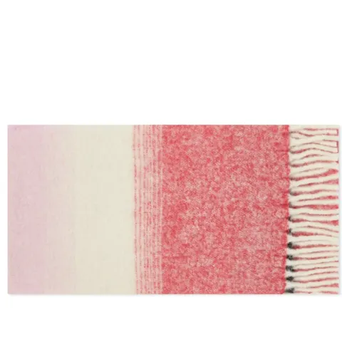 Maison Kitsuné Gradient Fringed Scarf