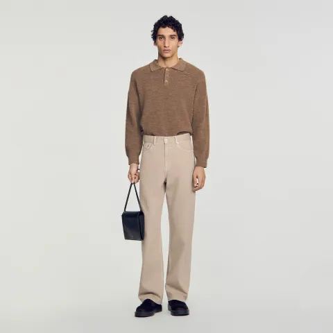 Overdyed baggy jeans
