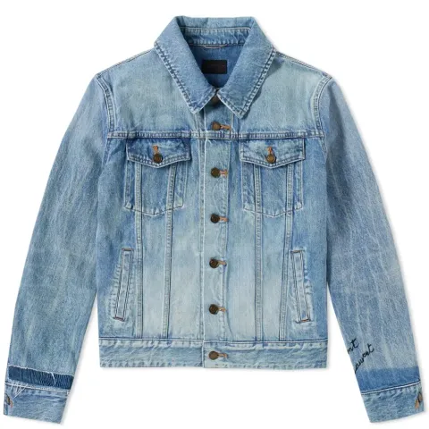 Signature Script Denim Jacket