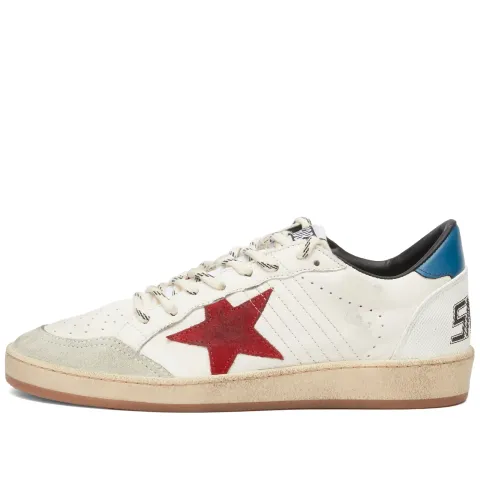 Ball Star Ornamental Leather Sneaker