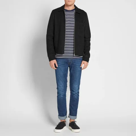 Splash Raw Edge Blouson