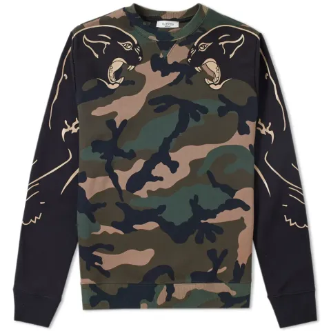 Camo Panther Souvenir Crew Sweat