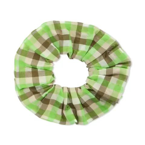 Checked Scrunchie