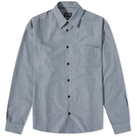 A.P.C. Malo Logo Flannel Shirt