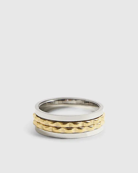 River Island Metal Spinner Ring