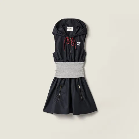 Technical fabric dress