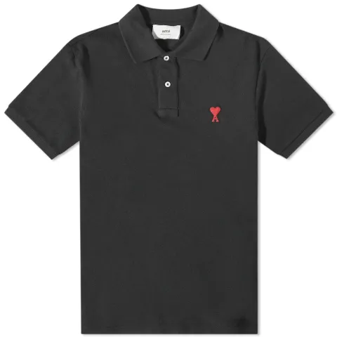 AMI A Heart Logo Polo