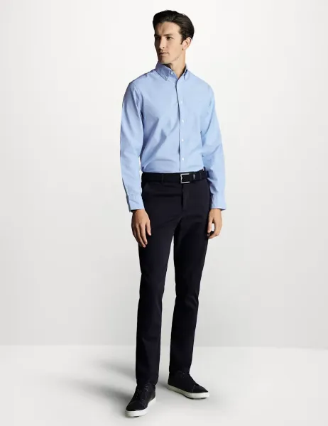 Charles Tyrwhitt Slim Fit Ultimate Non-Iron Chino Navy