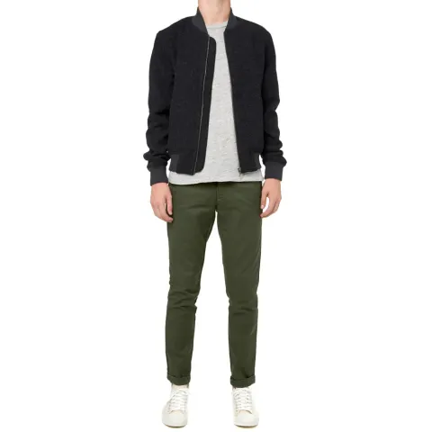 Wool Bomber Jacket