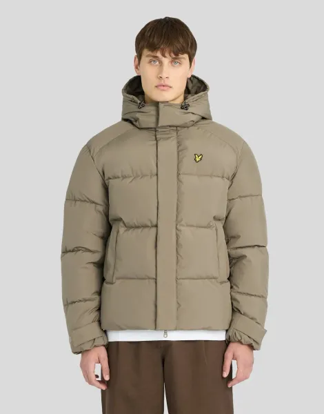 Lyle & Scott Hooded Puffer Jacket