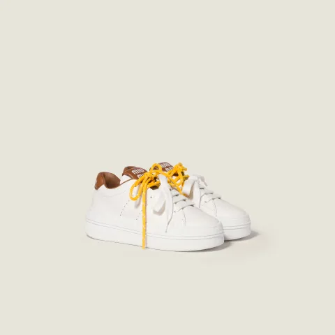 Leather sneakers
