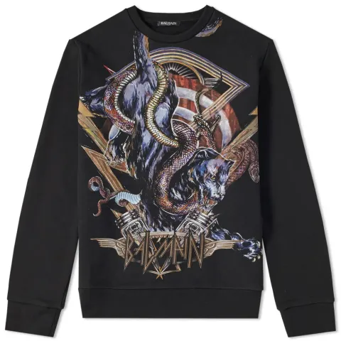 Panther Logo Zip Sweat