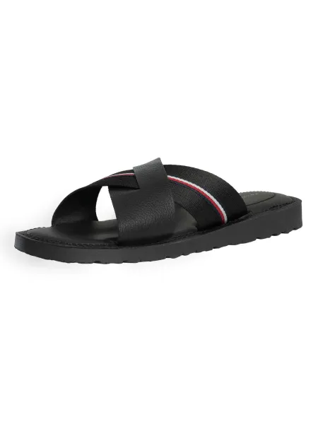 Tommy Hilfiger Core Leather Criss Sandals