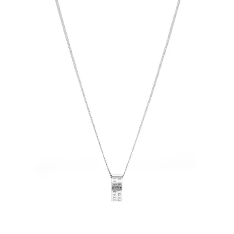 6 Logo Ring Necklace
