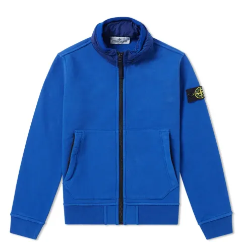 Concealed Hood Zip Sweat