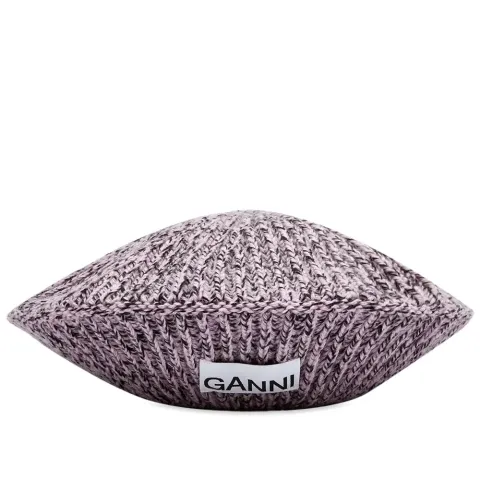 Structured Rib Logo Beanie