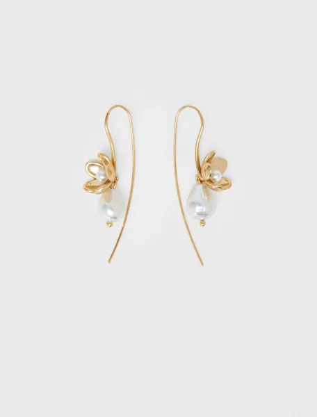 Fine flower earrings