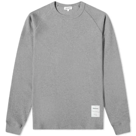 Aske Tab Series Waffle Crew Sweat