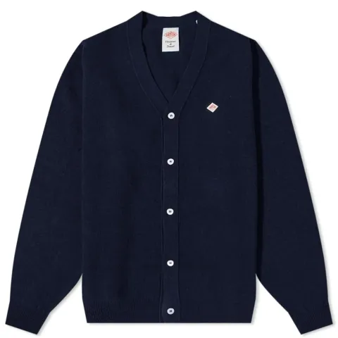 Logo Lambswool Cardigan