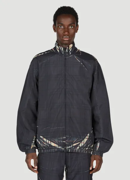 Sliced Check Jacket