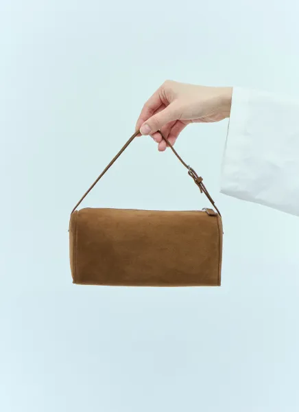 90's Suede Shoulder Bag