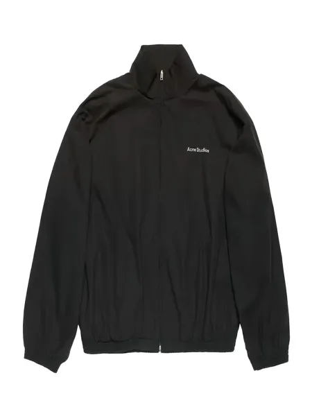 Unisex 1996 Logo zipper jacket Black