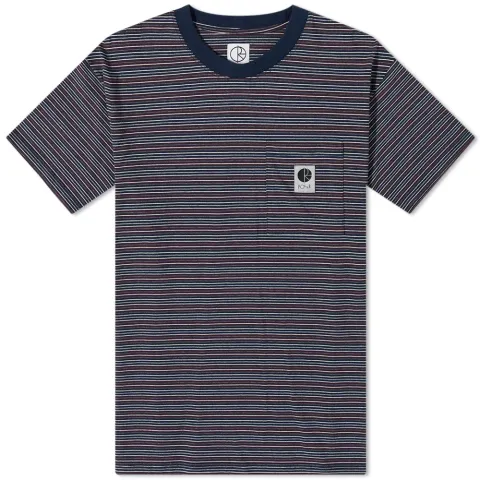 Polar Skate Co. Stripe Pocket T-Shirt