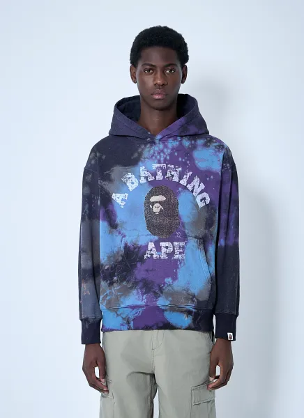 Tie-Dye Hooded Sweatshirt
