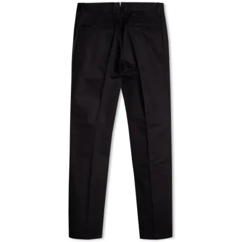 Slim Satin Cotton Chino Pant