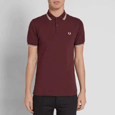 Fred Perry Slim Fit Twin Tipped Polo