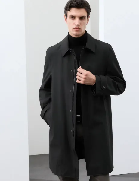 Autograph Performance Technical Mac with Wool Black