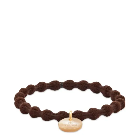 Logo Charm Hair Tie