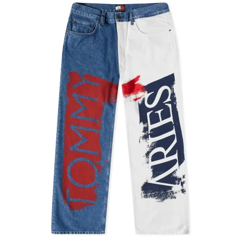x Aries Flag Denim Pant