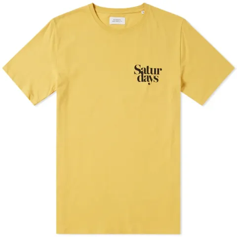 Saturdays Miller Chest Logo Tee
