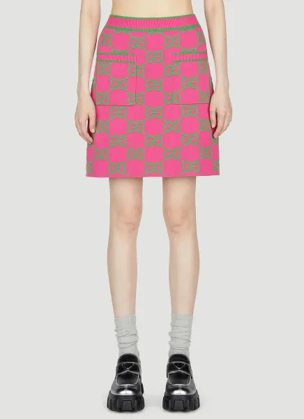 GG Knit Skirt