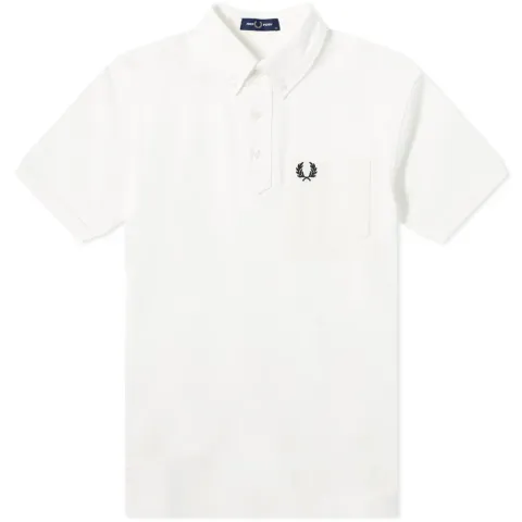Button Down Collar Polo