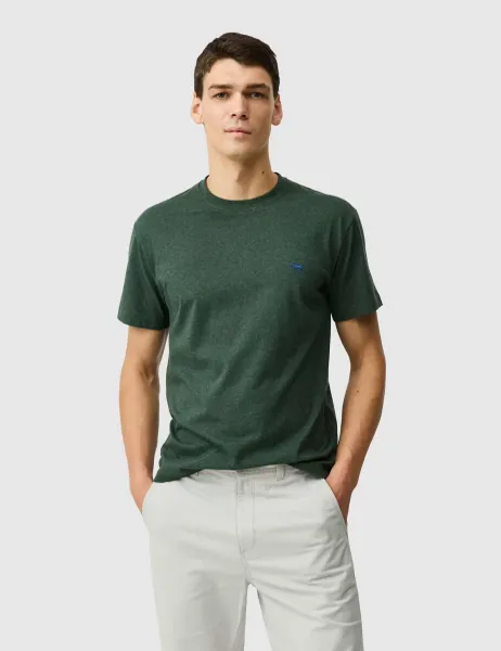 The Gunn Tee 2.0 Pure Cotton T-Shirt Dark Green