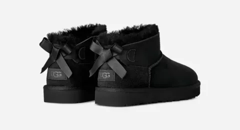 Ultra Mini Bailey Bow Boot, Polyester/Leather