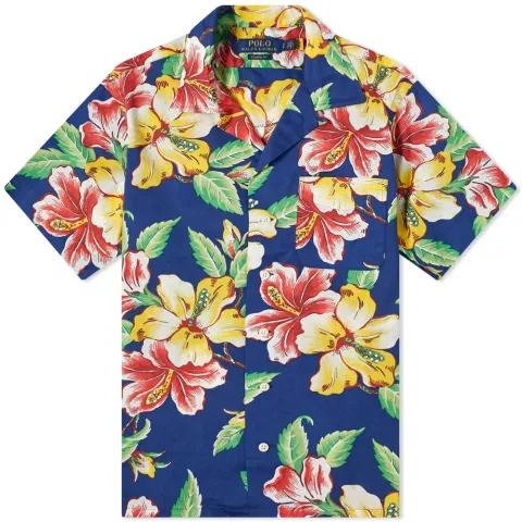 Palm Print Vacation Shirt
