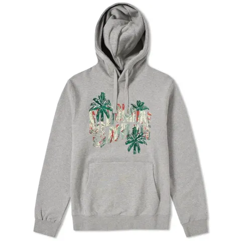 Palm Embroidered Popover Hoody