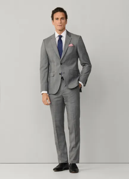 Wool Glen Check Suit - Woven in Italy