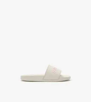 Logo Slides in Sandy beige/candyfloss pink
